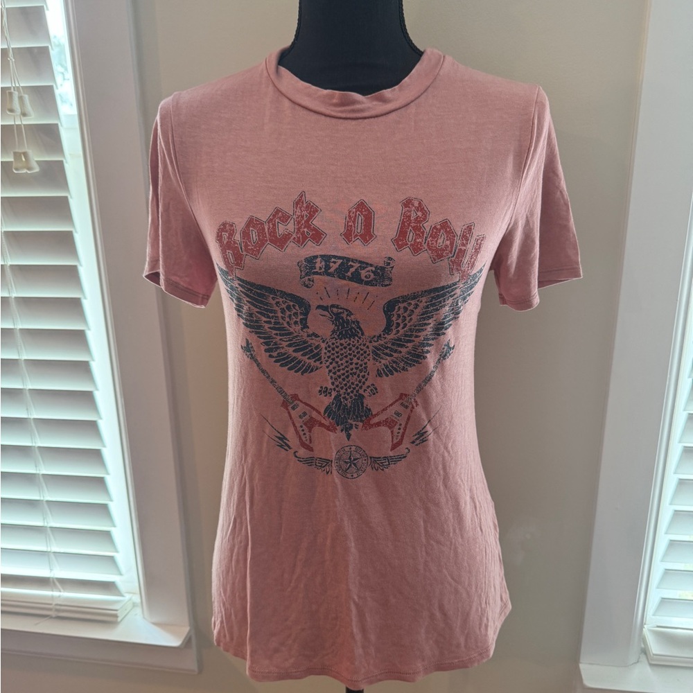 Vici Rock n Roll 1776 Red White and Blue Tee